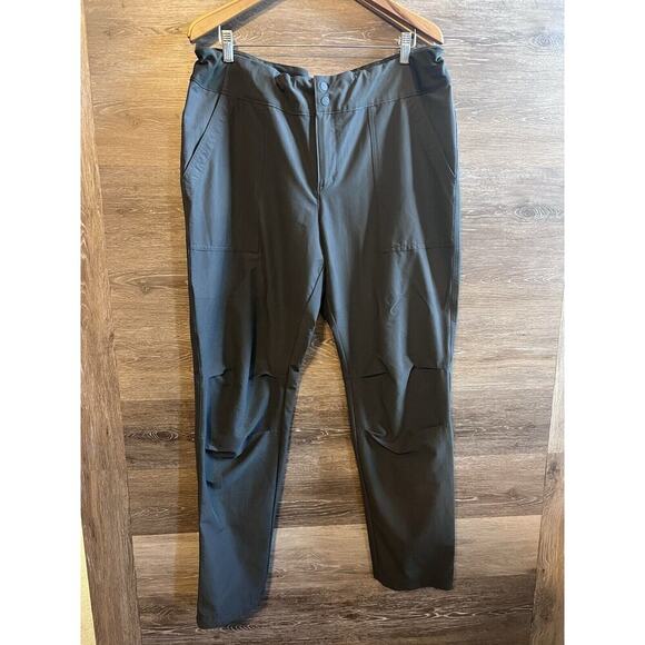 REI Co-Op Pants Women 16 P Green Outdoor Hiking Camping Gorp core Street Urban - Picture 1 of 14